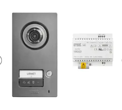 URMET 1784/801 - Kit base video monofamiliare Mikra2