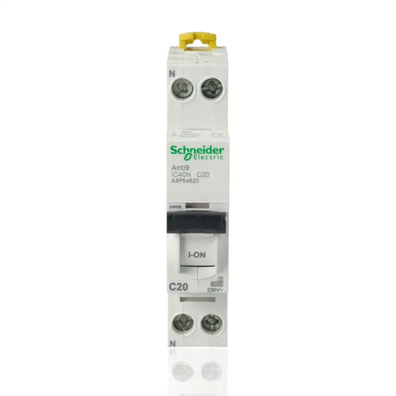 SCHNEIDER A9P54620 - Int. Magnetot. Ic40N 1P+N C 20A 6000A