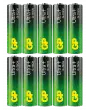 Batterie GP Ultra Plus Alcaline Stilo AA: 15 AUP/LR6 Confezone da 10 batterie