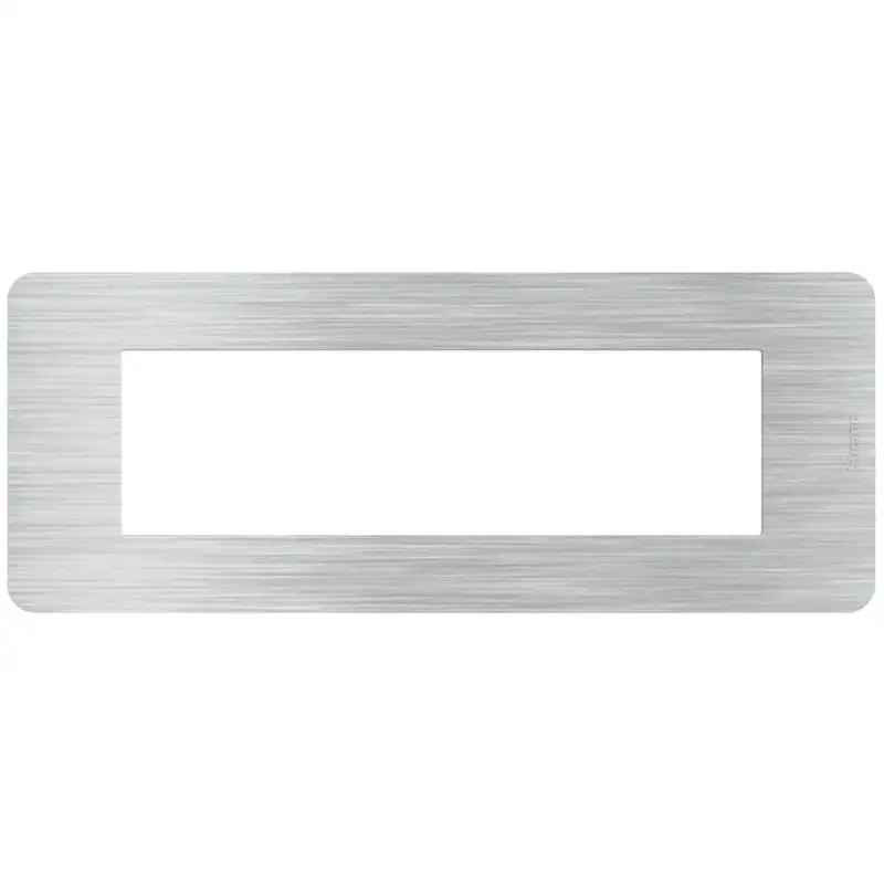 BTICINO JA4807EA - MatixGO - Placca 7P Aluminum