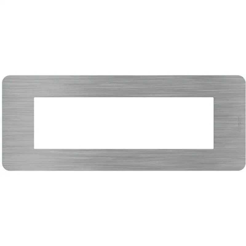BTICINO JA4807ES - MatixGO - Placca 7P Steel