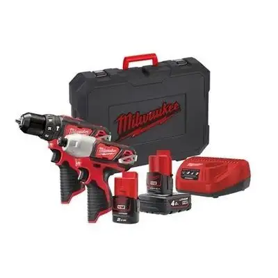 M12BPP2B-421C_Kit M12 trapano avvitatore e avvitatore a impulsi Milwaukee