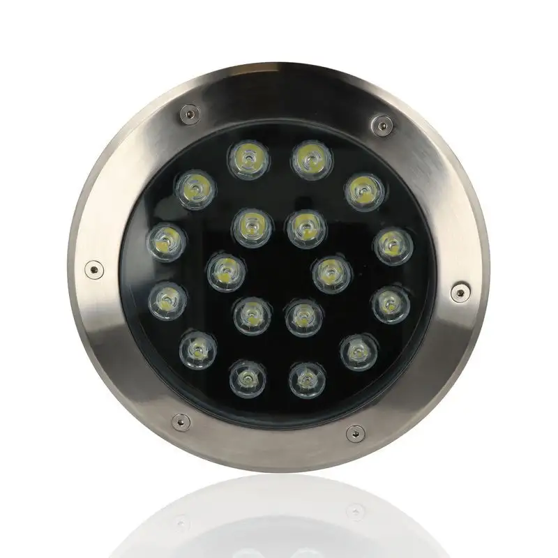 Faretto da interrare diam.230mm 18W, 220Vac, Luce Naturale