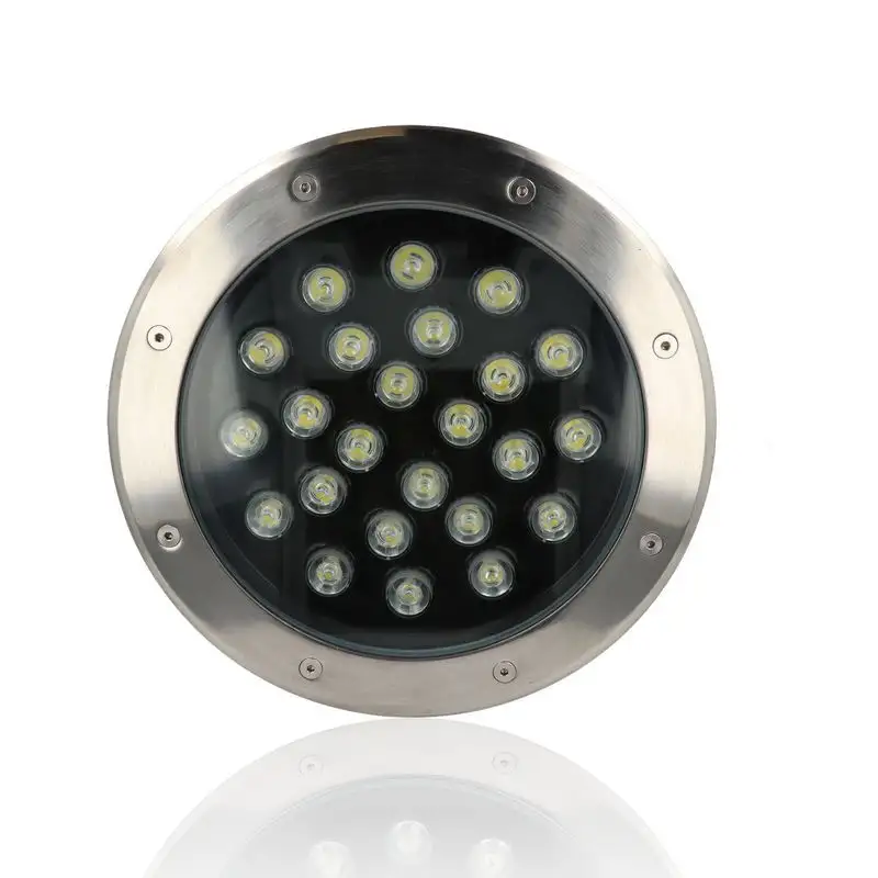 Faretto da interrare diam.250mm 27W, 220 Vac, Luce Naturale