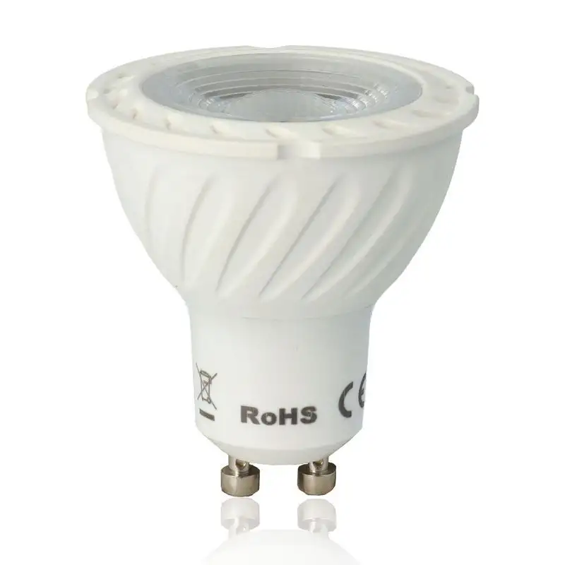 Lampadina Spot LED, GU10, 6W, 220Vac, Luce Naturale, Dimmerabile
