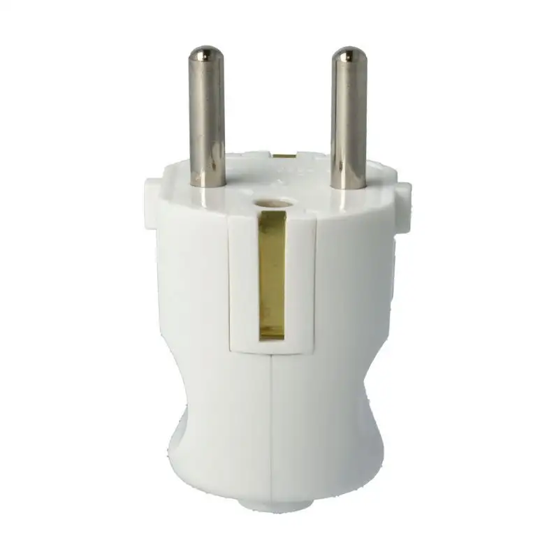 VIMAR 00231.B - Spina 2P+T 16 A 250V combinata standard tedesca e francese (Schuko+ francese) tipo S31, bianca, vimar SUPER NOVA