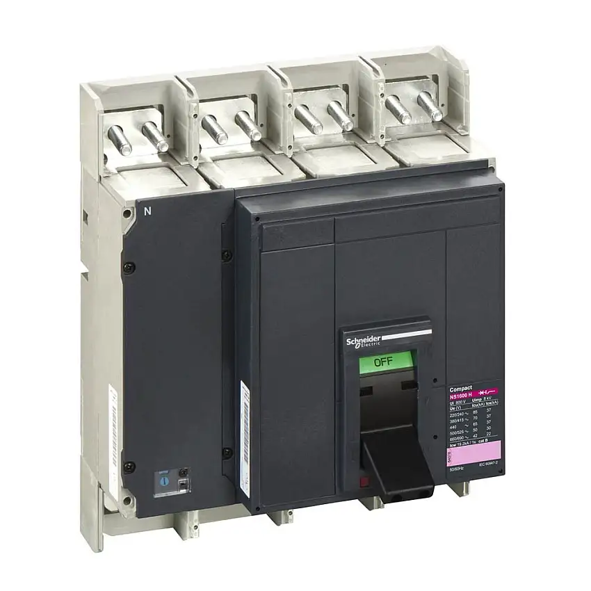 Interruttore Compact NS2000N 4 poli Fisso S/sganciatore Schneider