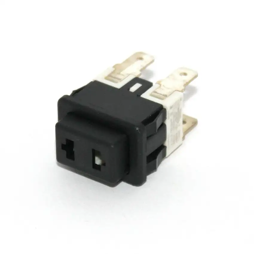 Interruttore di colore nero 12A 250V 2P Videl