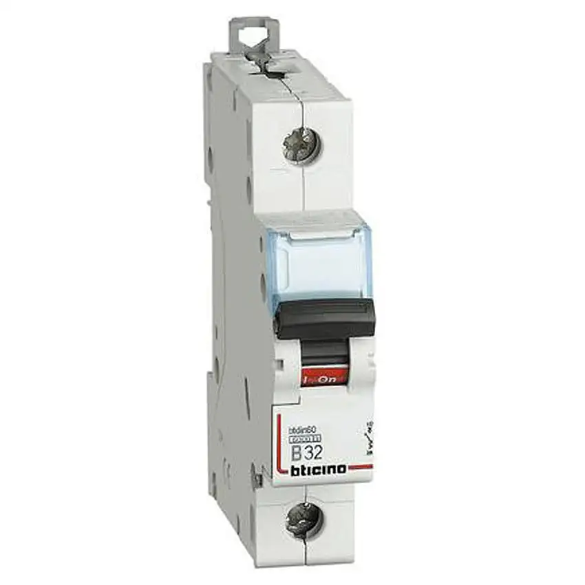 Interruttore magnetotermico 1P 1 modulo 32A curva B Bticino