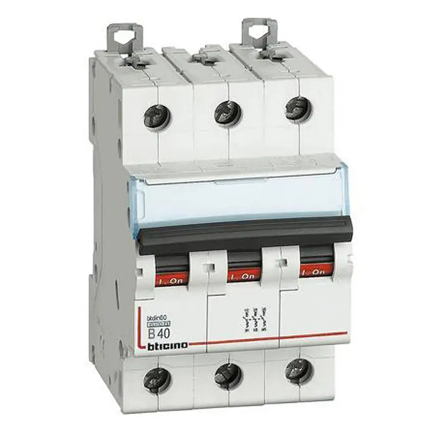 Interruttore magnetotermico 3P 3MOD. 40A Bticino