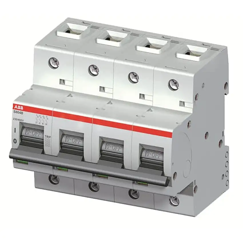 Interruttore magnetotermico 4P 4MOD.125A S804B-C125 Abb