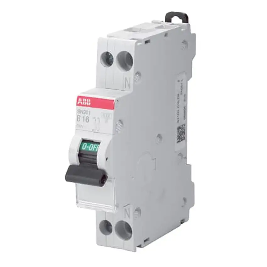 Interruttore magnetotermico SN201 C10 1P+N 10A (N201C10) Abb