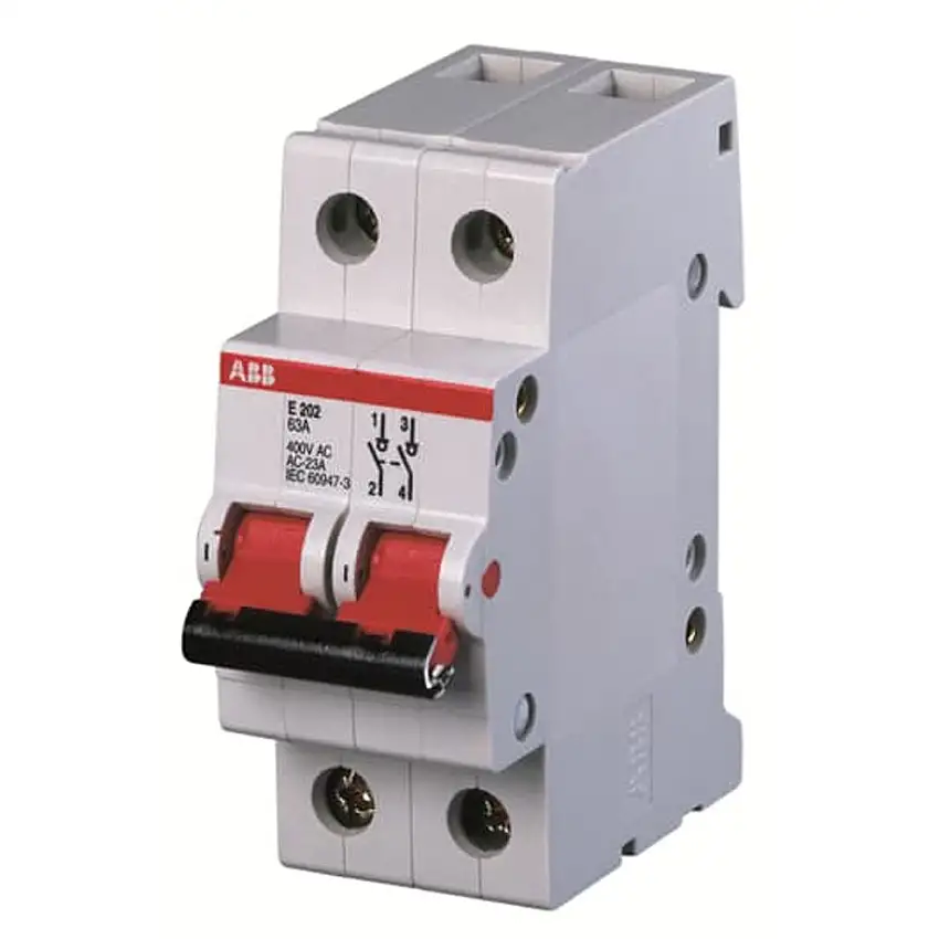 Interruttore Sezionatore E202/32g 2P 32A (M645836) Abb