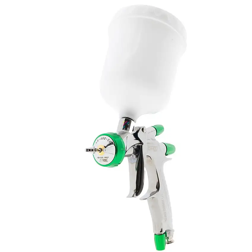 Iwata LS400 Serie Base 2 Spruzzatore + tazza superiore