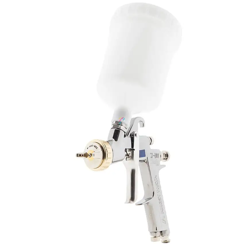 Spruzzatore Iwata W400 WBX Classic Plus + tazza superiore