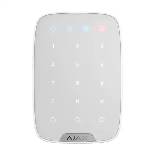 Ajax Tastiera Bianca antifurto wireless e touch