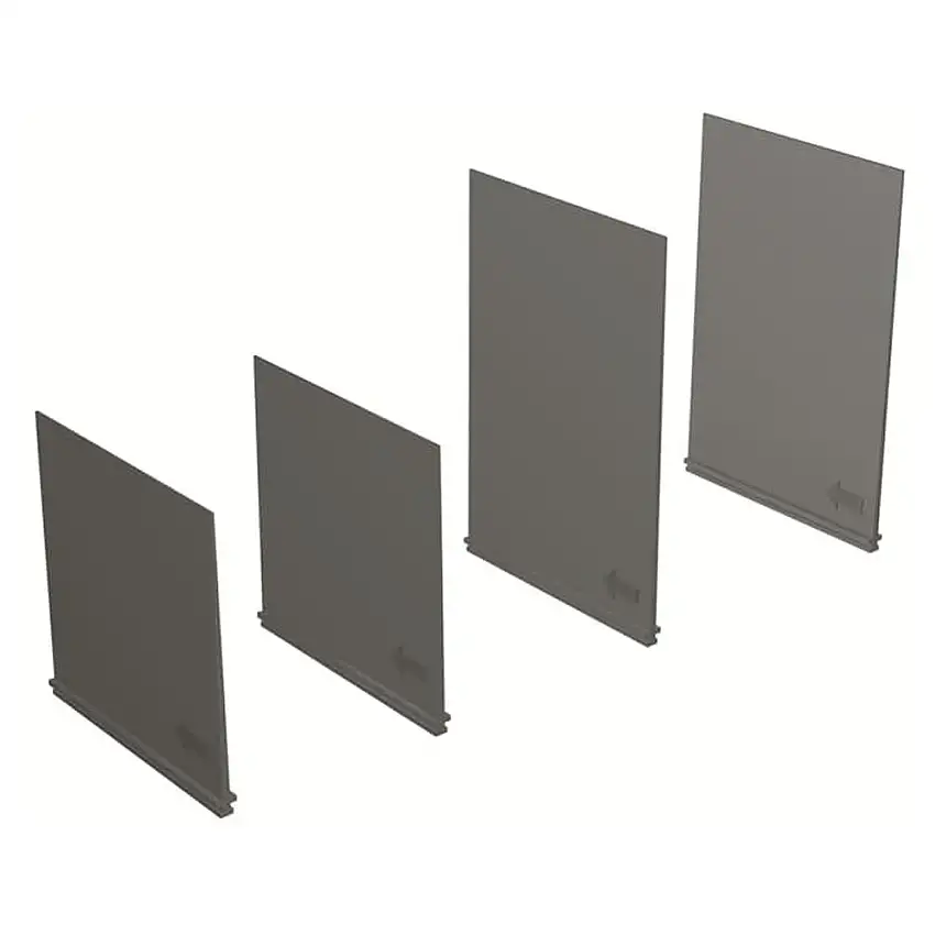 Kit diaframma separatore tripolare fase bassi 4 PZ Abb