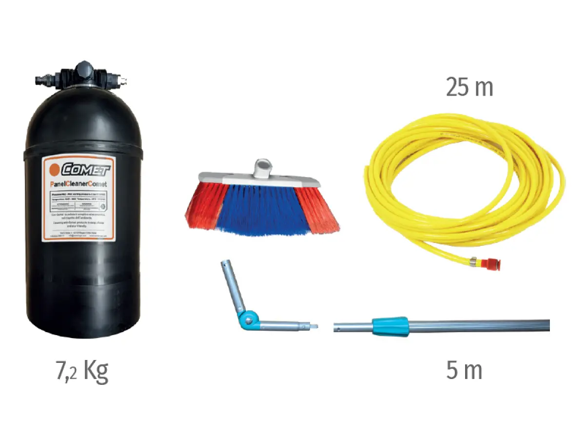 Comet Kit pulizia pannelli solari e vetrate PCC 75-25 ALU