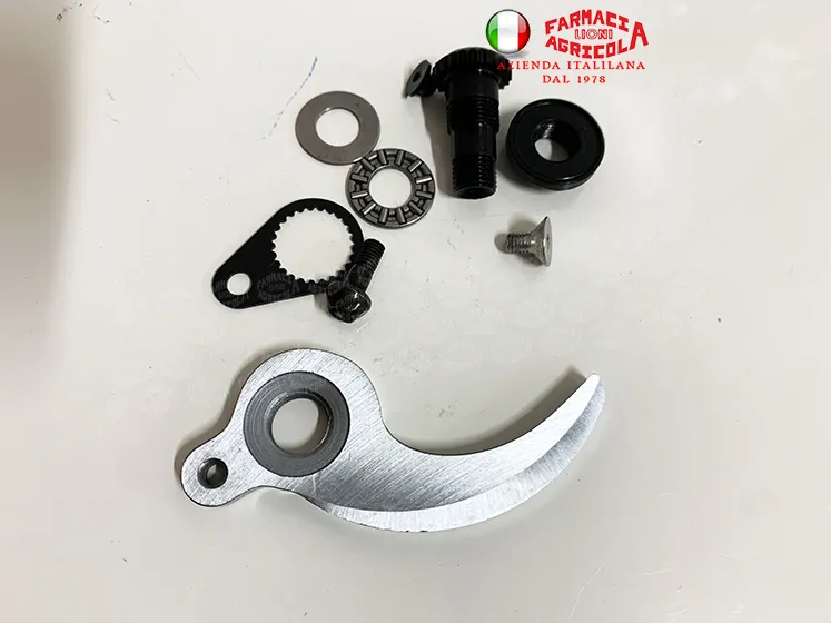 KV360 lama FISSA e KIT manutenzione ricambio per forbici potatura VOLPIORIGINALE