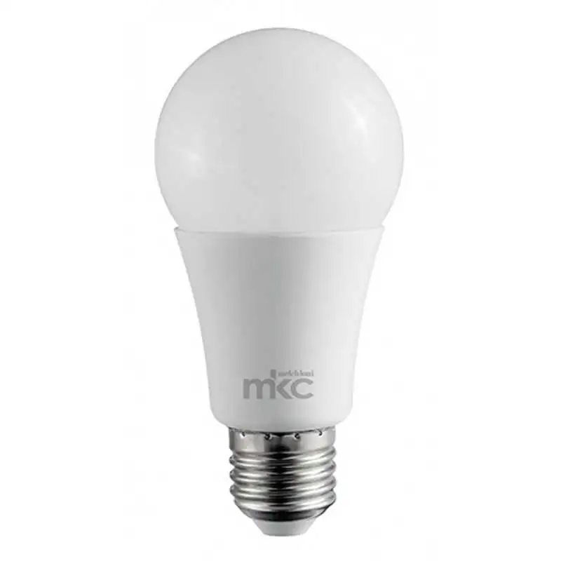LAMPADA LAMPADINA A LED GOCCIA 15W 6000K BLISTER MKC LIGHT A60 LUCE FREDDA