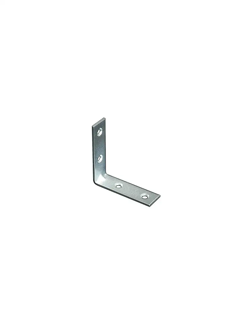 LASTRINA 4 FORI ANGOLARE ZINCATA S.MM 2,0 CFPZ 100 CM 4X4X1,5