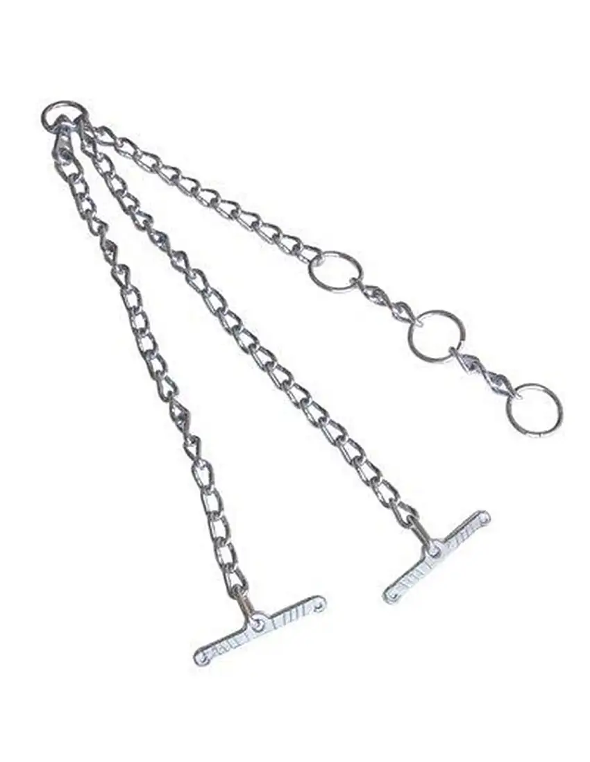 LEGAME PRUSSIANO 3 CAPI ACCIAIO ZINCATO NÂ° 25 MM 7 CFPZ 5