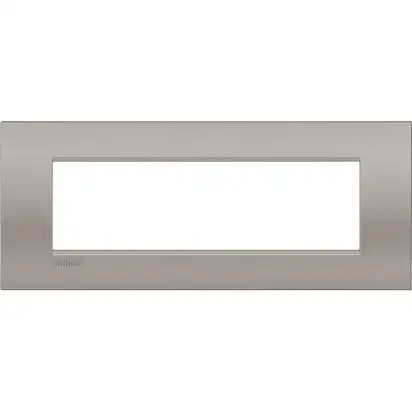 Placca BTicino Livinglight Air 7 moduli sabbia