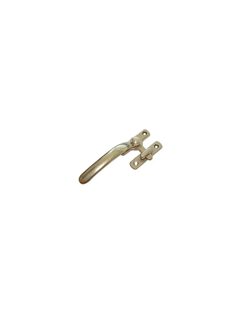 MANIGLIA BLOCCO OTTONE X SERRAMENTI