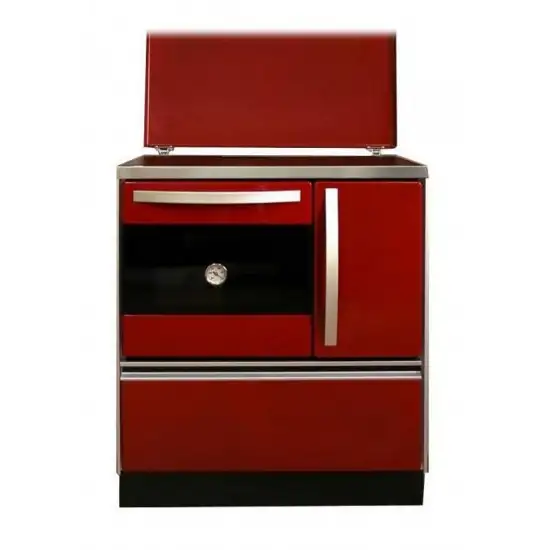 Termostufa a Legna con Forno MBS Thermo Royal 720 Sinistra, 14kW