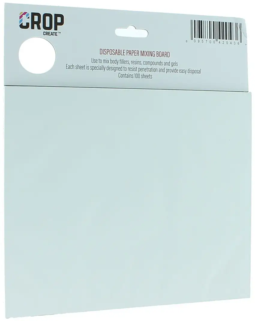 CROP Fogli Per Impastare Lo Stucco - 100pz
