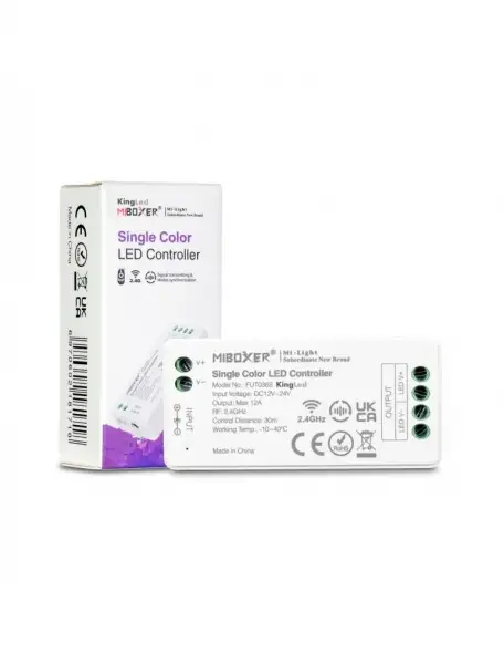 MIBOXER MI LIGHT FUT036S MINI RICEVITORE RF PER STRIP LED MONOCOLORE 6830