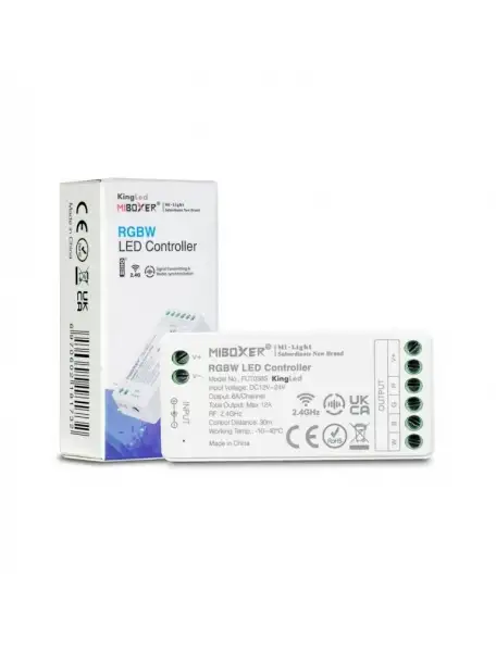 MIBOXER MI LIGHT FUT038S MINI RICEVITORE RF PER STRIP LED MULTICOLORE RGBW 5523