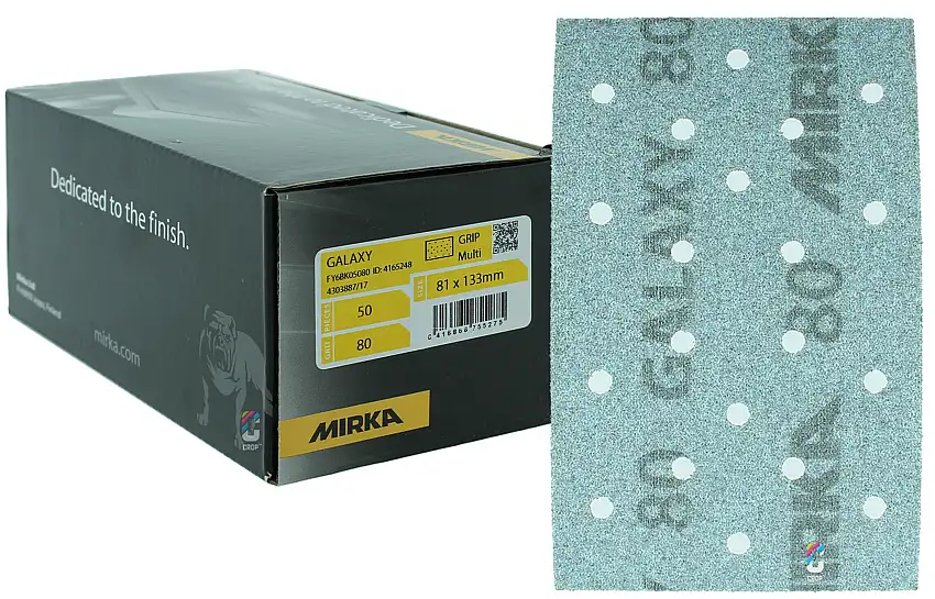 MIRKA Galaxy Fogli Abrasivi 81x133mm - 50pz