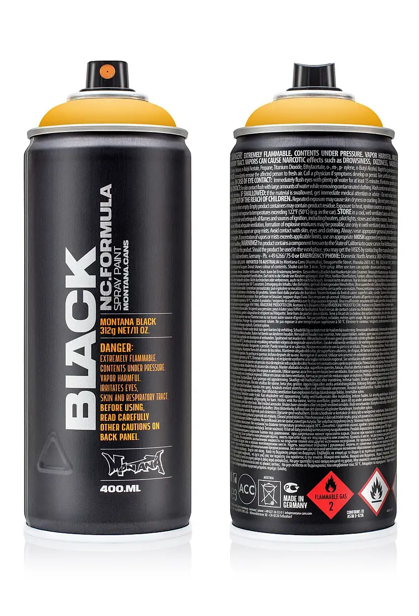 Montana BLACK 1045 Melon Yellow - 400ml