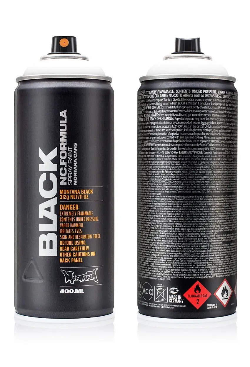 Montana Black 9100 Snow White - 400ml