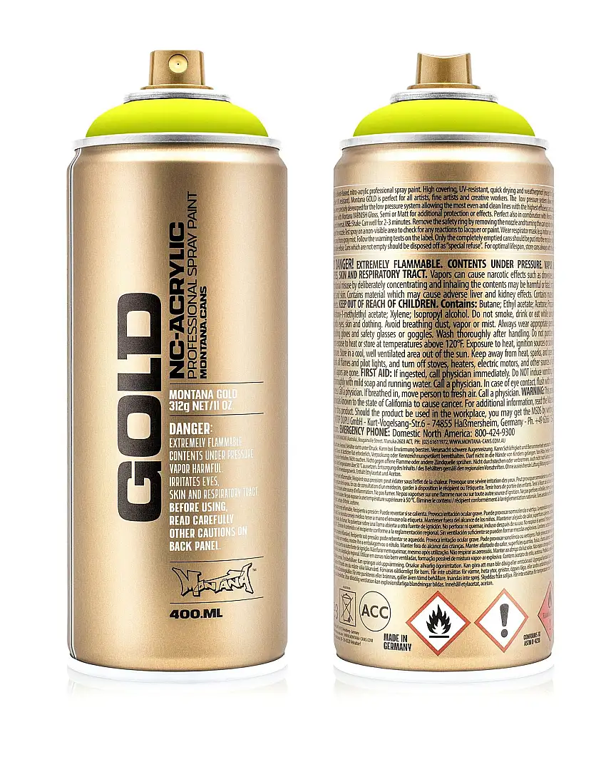 Montana Gold Fluorescent - Giallo 400ml