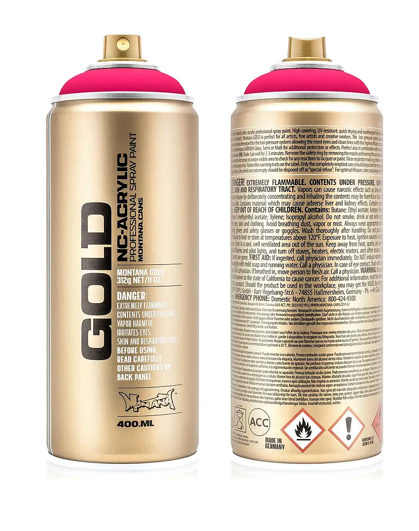 Montana Gold Fluorescent - Rosa 400ml
