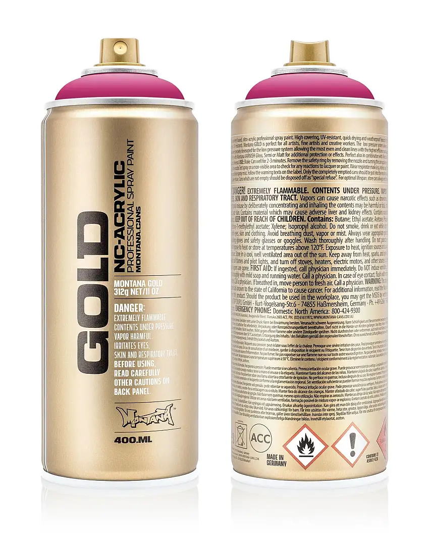 Montana GOLD S4010 Shock Pink - 400ml