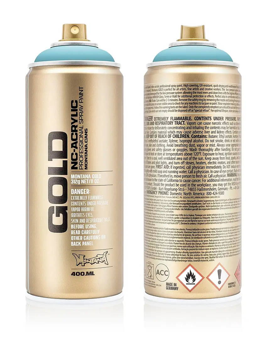 Montana GOLD S5000 Shock Blue Light - 400ml