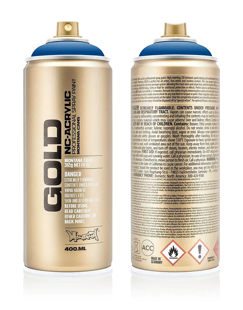 Montana GOLD S5010 Shock Blue - 400ml