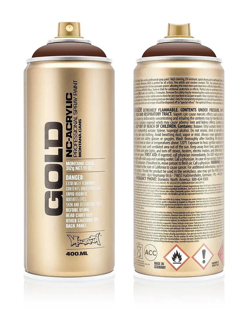 Montana GOLD S8010 Shock Brown - 400ml