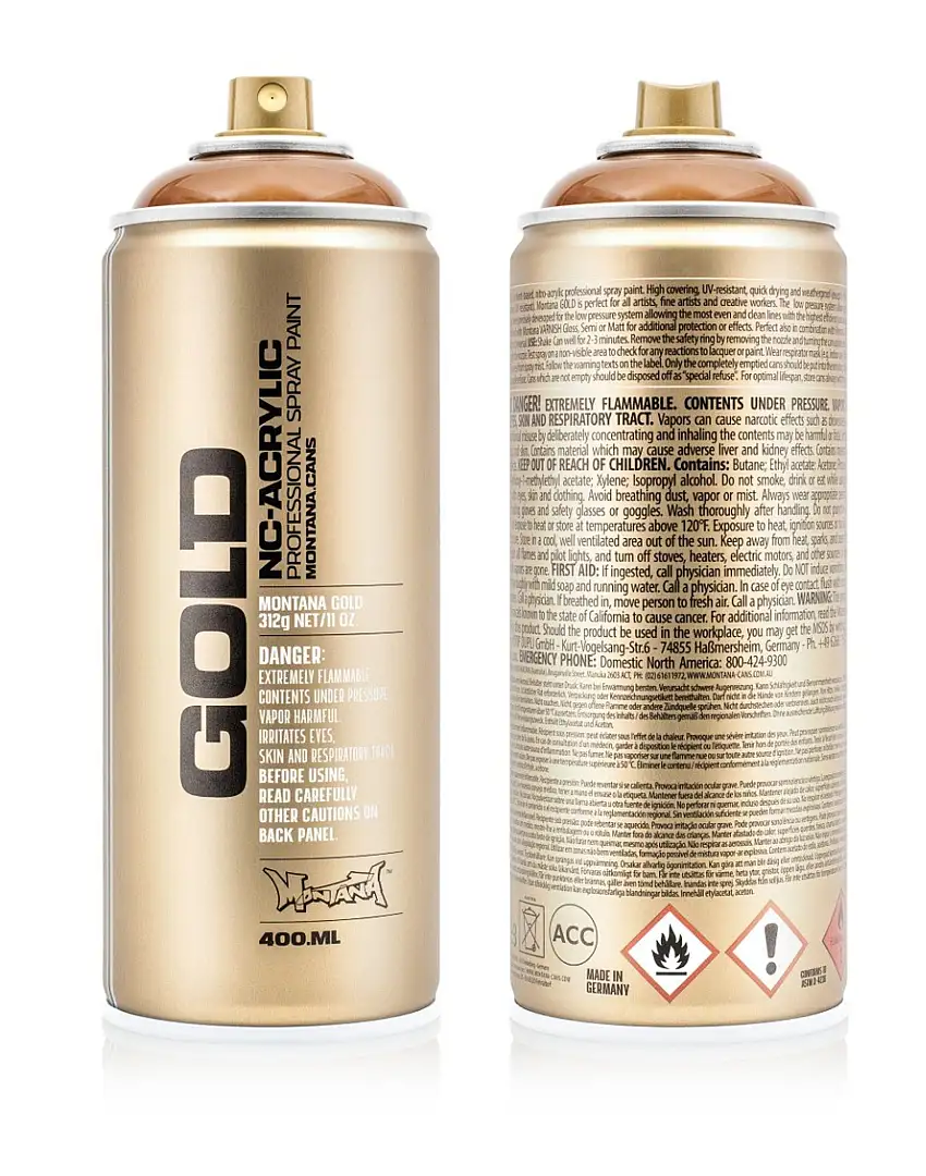 Montana GOLD Bombolette Colori Traslucidi - Nocciola