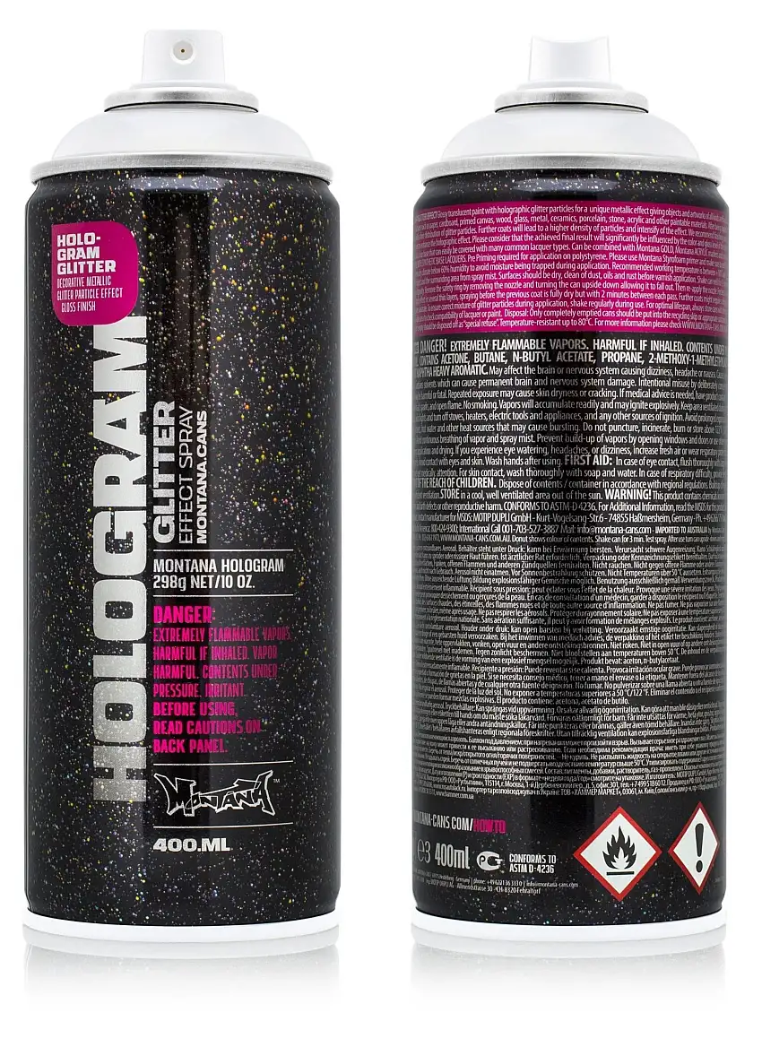 Montana HOLOGRAM Bomboletta Effetto Olografica - 400ml