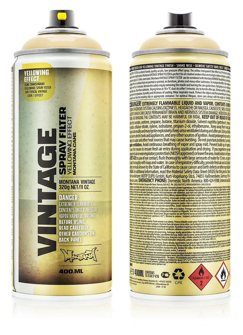 Montana VINTAGE Bomboletta Effetto Vintage - 400ml