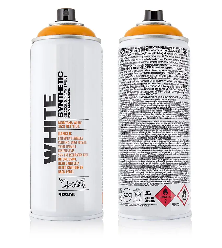 Montana WHITE 2060 Bright Orange - 400ml