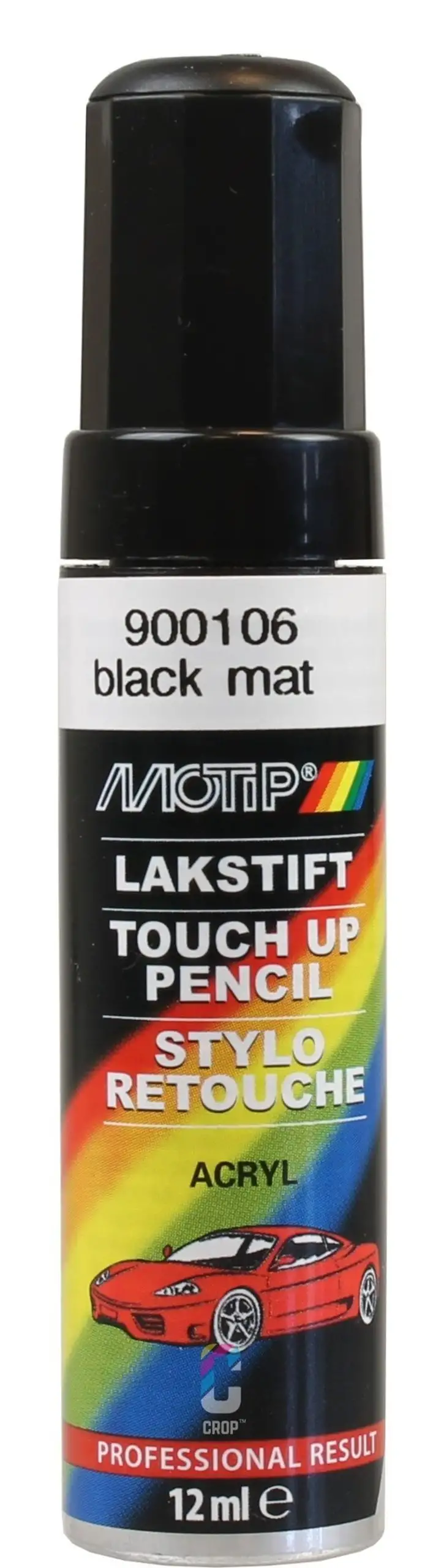MoTip 900106 Stilo Per Ritocchi - Nero Opaco 12ml