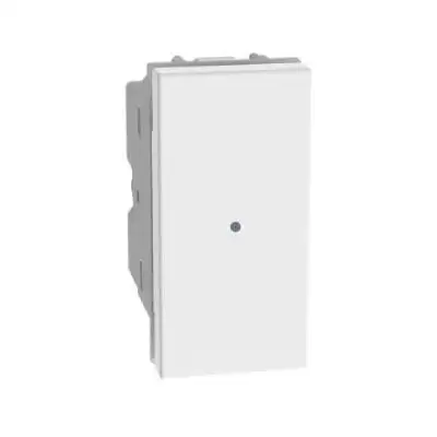 BTICINO JW4055 - MatixGO - Pulsante unipolare assiale Bianco NO 10A