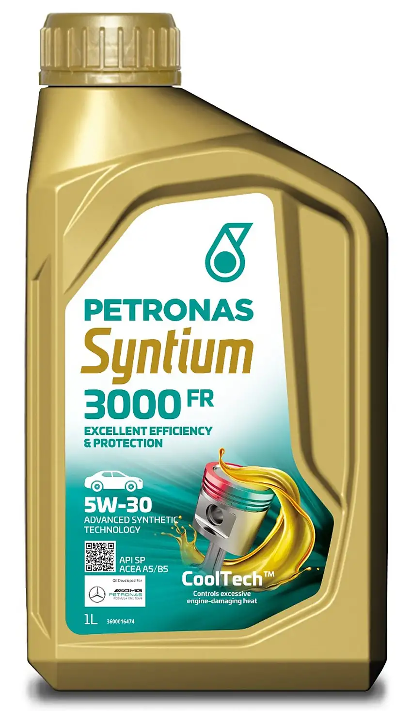 Petronas Syntium 3000 FR Olio 5w30 1 Litro