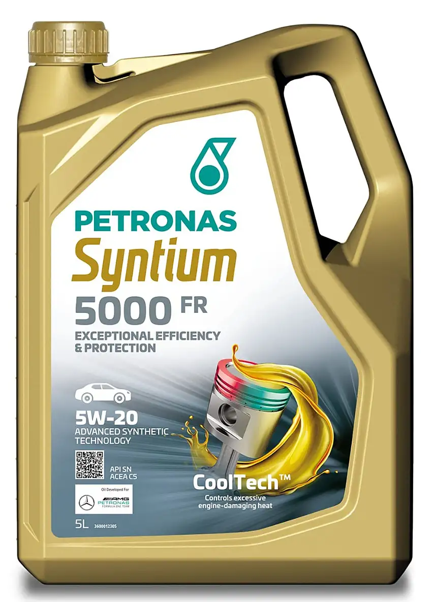 Petronas Syntium 5000 FR Olio 5w20 5 Litri
