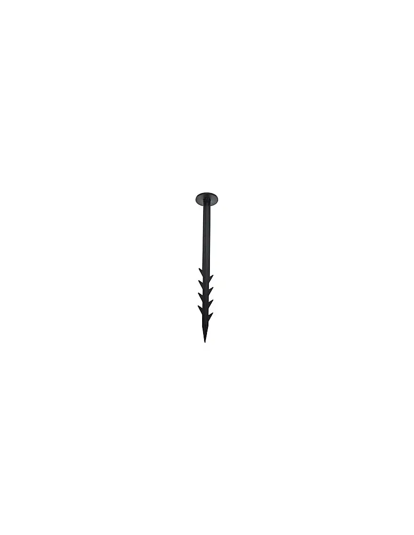 PICCHETTO CHIODO BLOCCA TELO PA NERO DENTATO MM 45 H.CM 20 CFPZ 100